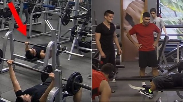 Les incroyables performances d'athlètes handicapés en salle de sport