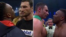 Dereck Chisora crache sur Wladimir Klitschko avant d'affronter Vitali Klitschko