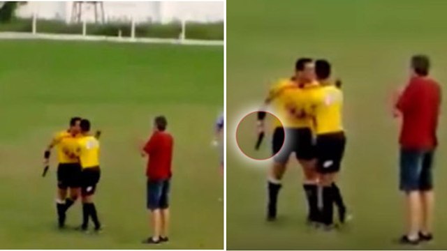 Brésil : un arbitre sort un pistolet en plein match