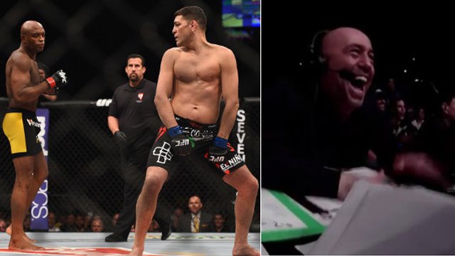 UFC : Nick Diaz se moque d'Anderson Silva en plein combat