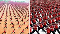 Kung Fu Shaolin : l'incroyable démonstration d'élèves chinois d'une école d'arts martiaux