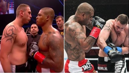 Kick-boxing : Tyrone Spong et Michael Duut s'affrontent dans un combat de folie