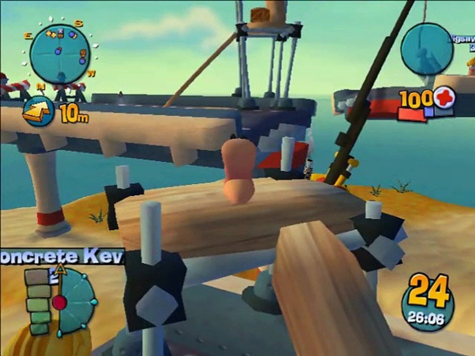 Worms 4 : Mayhem online multiplayer - ps2