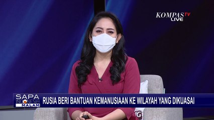 Militer Rusia Distribusikan Bantuan Kemanusiaan untuk Penduduk Ukraina