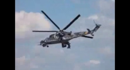 Les hélices de cet hélicoptères ne tournent pas, et pourtant...