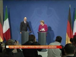 Itali mahu EU turut fokus pertumbuhan ekonomi