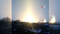 Rusya, Ukrayna’da doğalgaz boru hattını vurdu