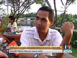 Penduduk Kuang mahu infrastruktur dipertingkat