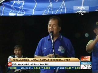 Perang habis-habisan rampas kerusi Beaufort