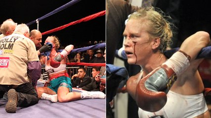 Holly Holm se prend un incroyable KO contre Anne-Sophie Mathis