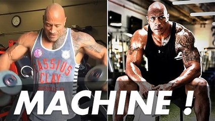 The Rock : son entraînement surhumain pour se tailler un corps de machine