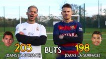 Cristiano Ronaldo et Lionel Messi : leurs statistiques vues par des freestylers de génie