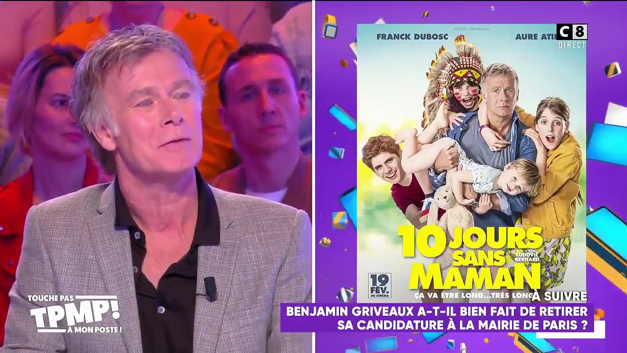 Franck Dubosc : dans TPMP, Cyril Hanouna fait une révélation complètement folle au sujet de... sa femme !
