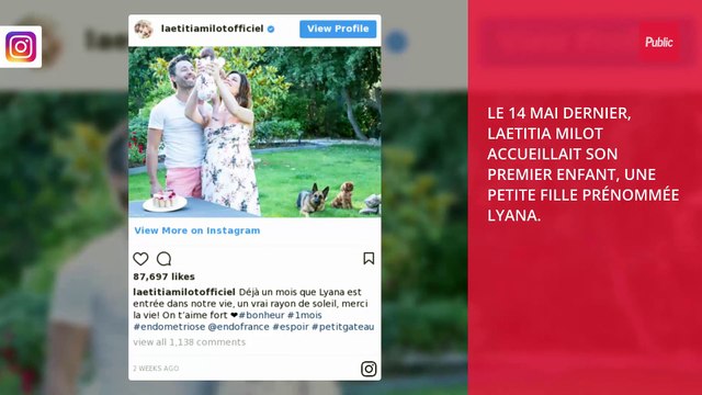 Laetitia Milot : Cette magnifique déclaration dédiée à sa fille !
