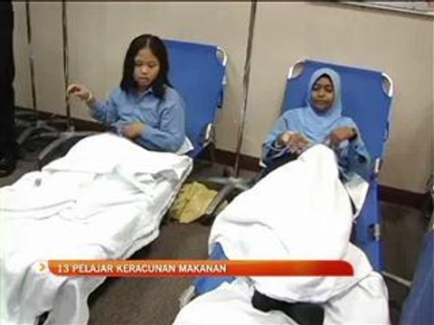 Alor Setar: 13 pelajar keracunan makanan