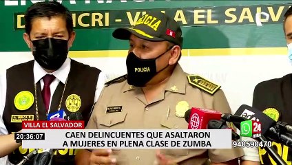 VES: en tiempo récord, PNP capturó a delincuentes que participaron en asalto a gimnasio