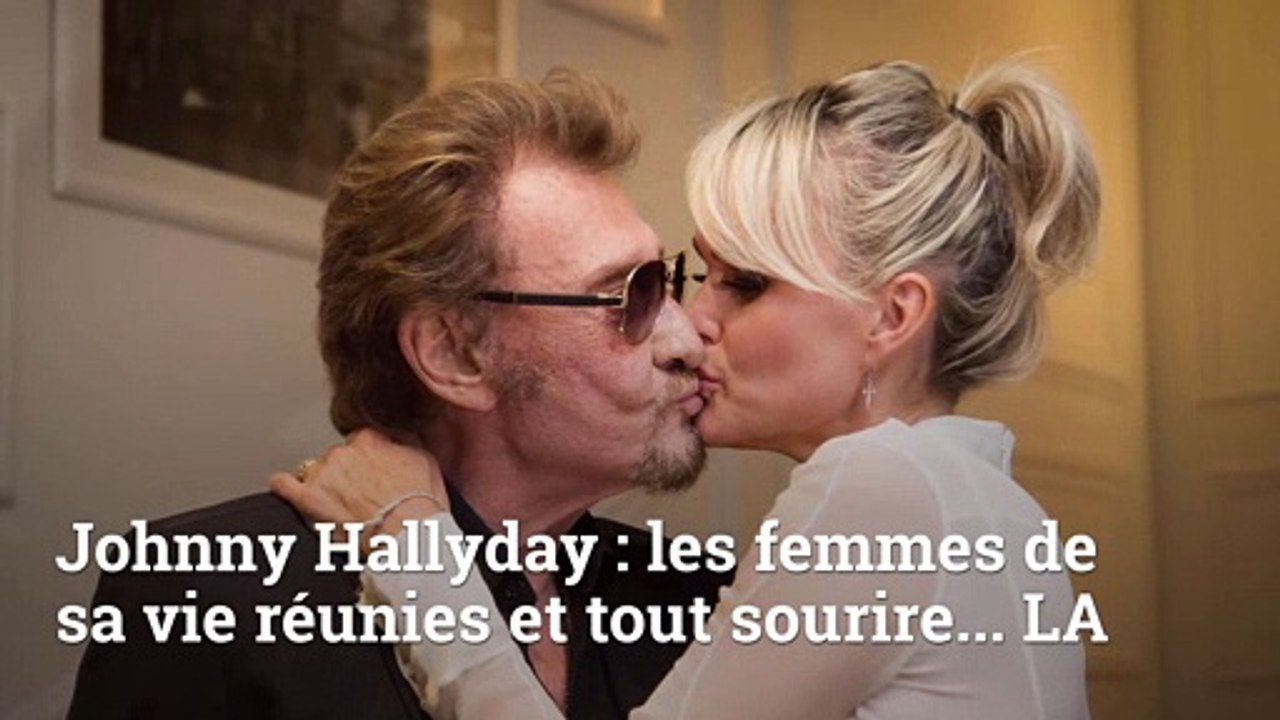 Johnny Hallyday : les femmes de sa vie réunies et tout sourire... LA photo que TOUT le monde attendait !