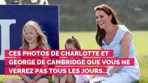 Ces photos de Charlotte et George de Cambridge que vous ne verrez pas tous les jours...
