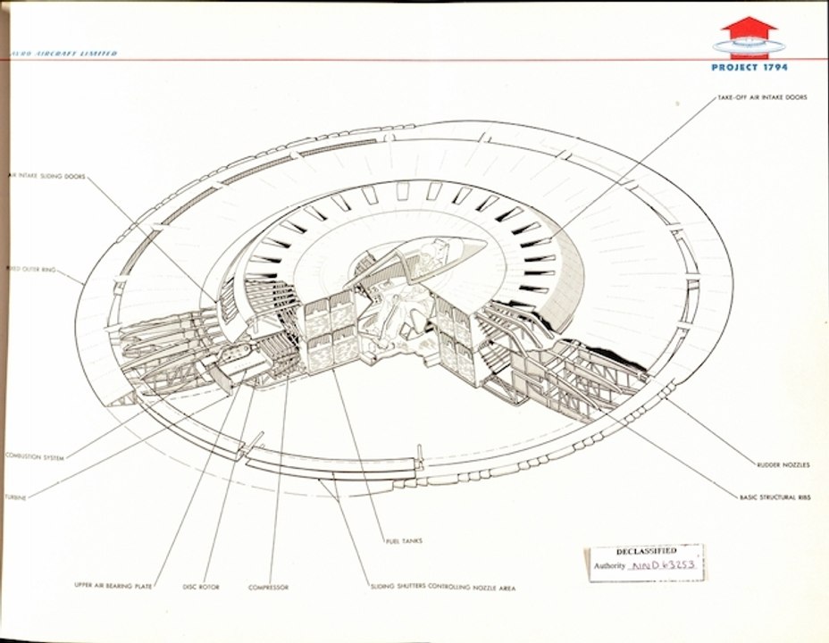 Les Etats-Unis prévoyaient de construire une soucoupe volante supersonique