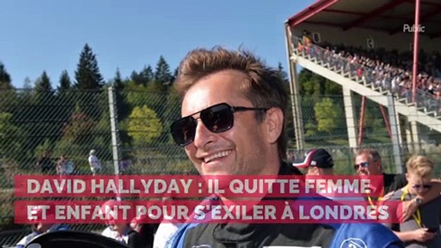 David Hallyday : Il quitte femme et enfant pour s'exiler à Londres