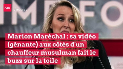 Marion Maréchal : sa vidéo (gênante) aux côtés d'un chauffeur musulman fait le buzz sur la toile