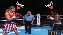 Un incroyable KO dans un combat de boxe féminin totalement déséquilibré