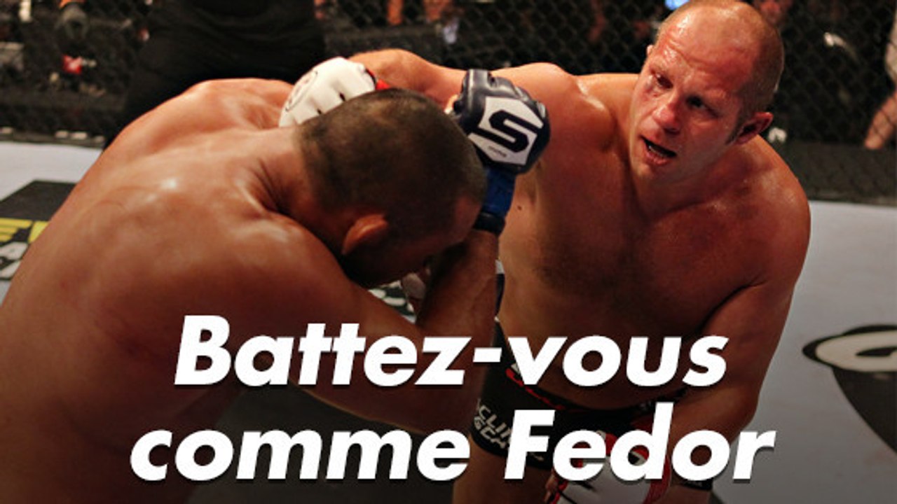 Fedor Emelianenko : ses trois techniques de combat favorites décryptées