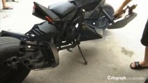 Un Vietnamien construit sa propre Batpod