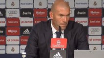 Zinedine Zidane se trompe sur le nom d'un de ses joueurs en conférence de presse