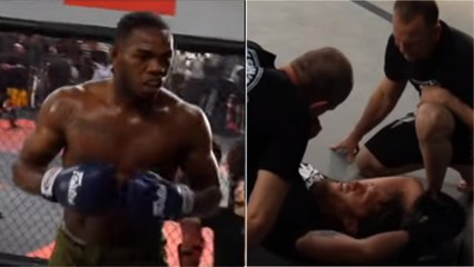 Jon Jones met KO son sparring-partner à l'entraînement