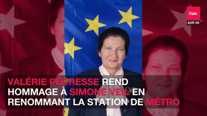 Simone Veil : une station de métro va porter son nom