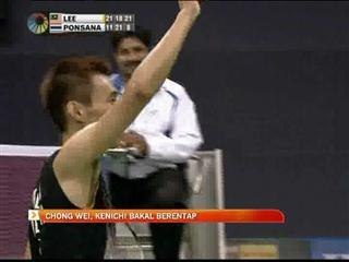 Chong Wei, Kenichi bakal berentap