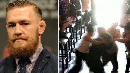 Conor McGregor explique comment gagner un combat dans un bar