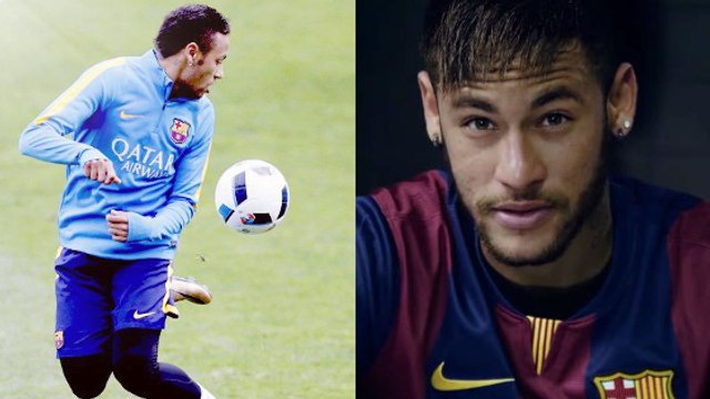 Neymar invente des jongles de folie à l'entraînement du Barça