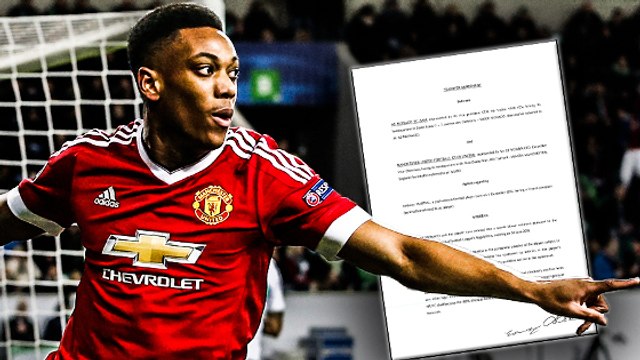 Anthony Martial : son contrat de transfert de Monaco à Manchester United a fuité
