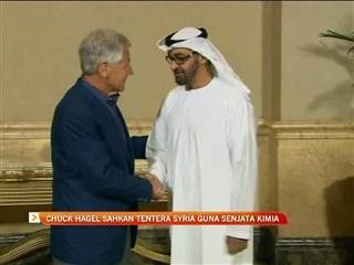 Chuck Hagel sahkan tentera Syria guna senjata kimia