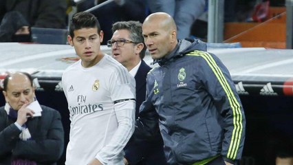 Real Madrid : Zinédine Zidane très agacé par le comportement de James Rodriguez
