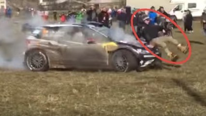 Rallye Monte Carlo : Jari-Matti Latvala renverse un spectateur mais poursuite sa route