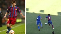 Lionel Messi en démonstration avec le FC Barcelone B