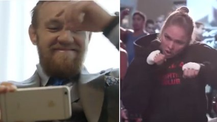 Conor McGregor se moque de Ronda Rousey et sa technique de "shadow boxing"