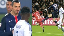 J 1 : Zlatan Ibrahimovic demande le ballon à Mapou Yanga M'Biwa avant de marquer