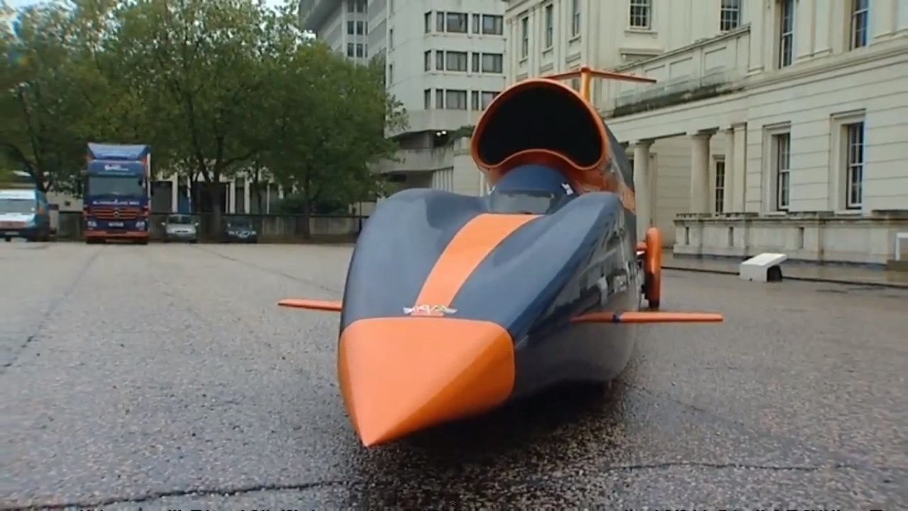 Découvrez la voiture capable de franchir le mur du son !