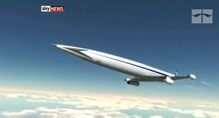 Cet avion aux allures de fusée pourrait faire Londres - Sydney en 4 heures