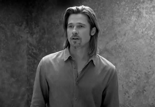 Vidéo publicité Chanel : découvrez Brad Pitt faire la promotion du parfum N°5