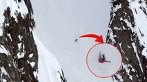 Ski freestyle : Angel Collinson fait une chute hallucinante de 300 mètres