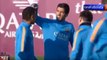 Lionel Messi et Luis Suarez se moquent de Neymar à l'entraînement