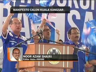 Manifesto calon Kuala Kangsar