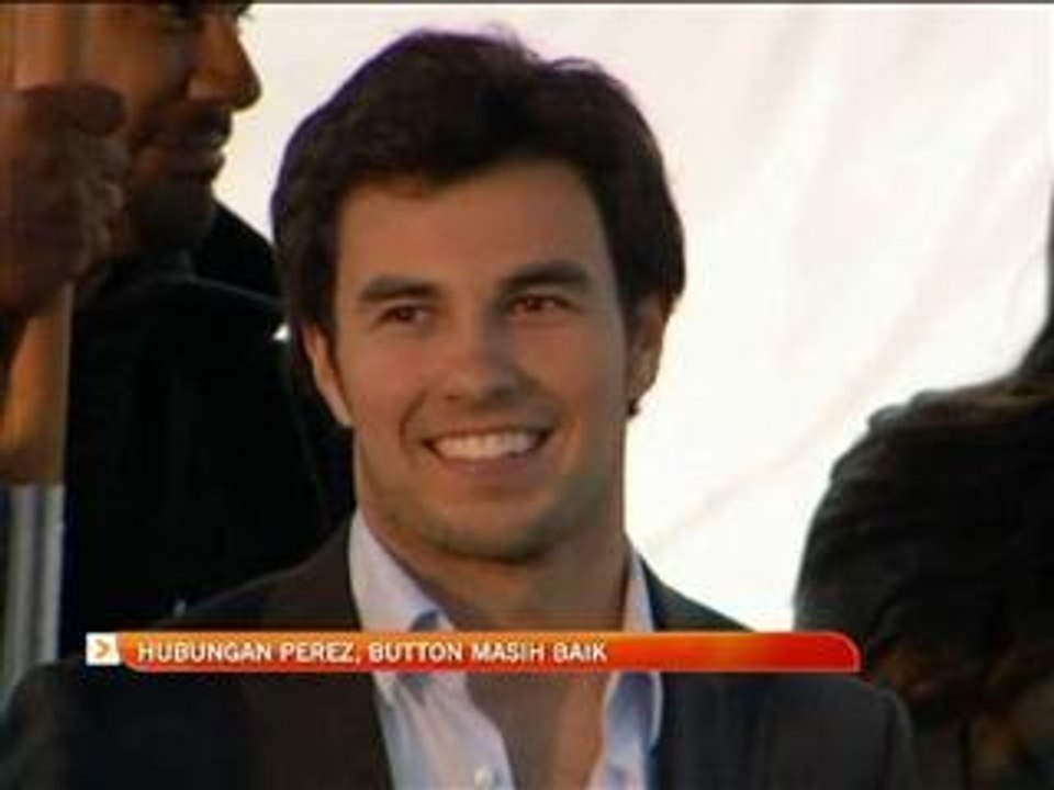 Hubungan Perez, Button masih baik