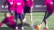 FC Barcelone : Luis Suarez et Arda Turan manquent de se blesser à l'entraînement sur un gros tacle