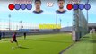 FC Barcelone : Luis Suarez et Gerard Piqué s'affrontent lors d'un impossible concours de frappe
